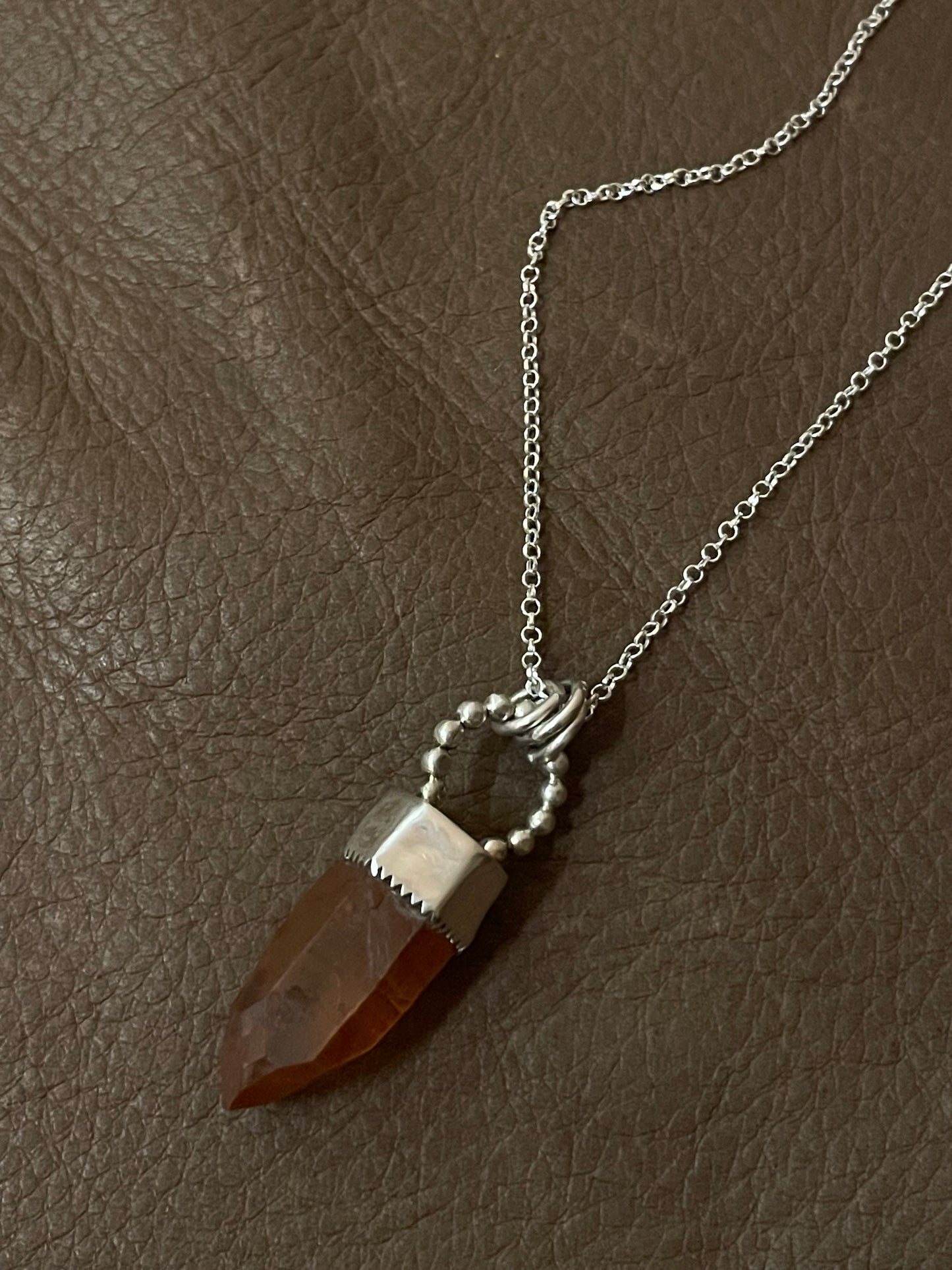 Strawberry Quartz Necklace