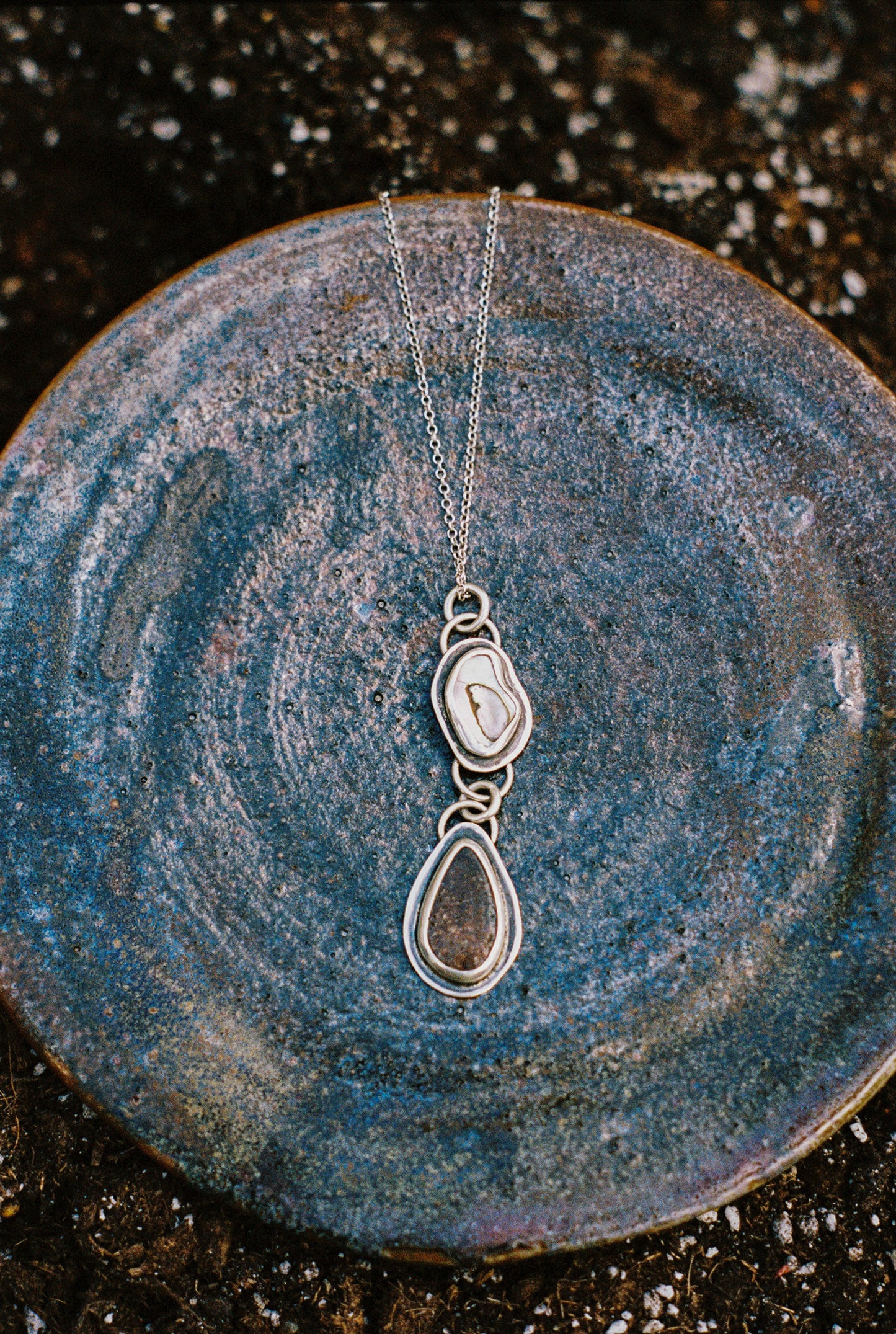 Abalone & Whale Bone Star Necklace