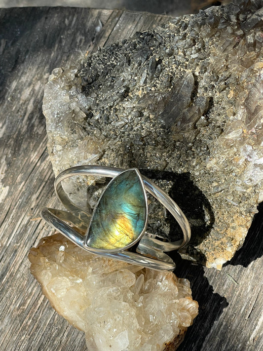 Labradorite Cuff