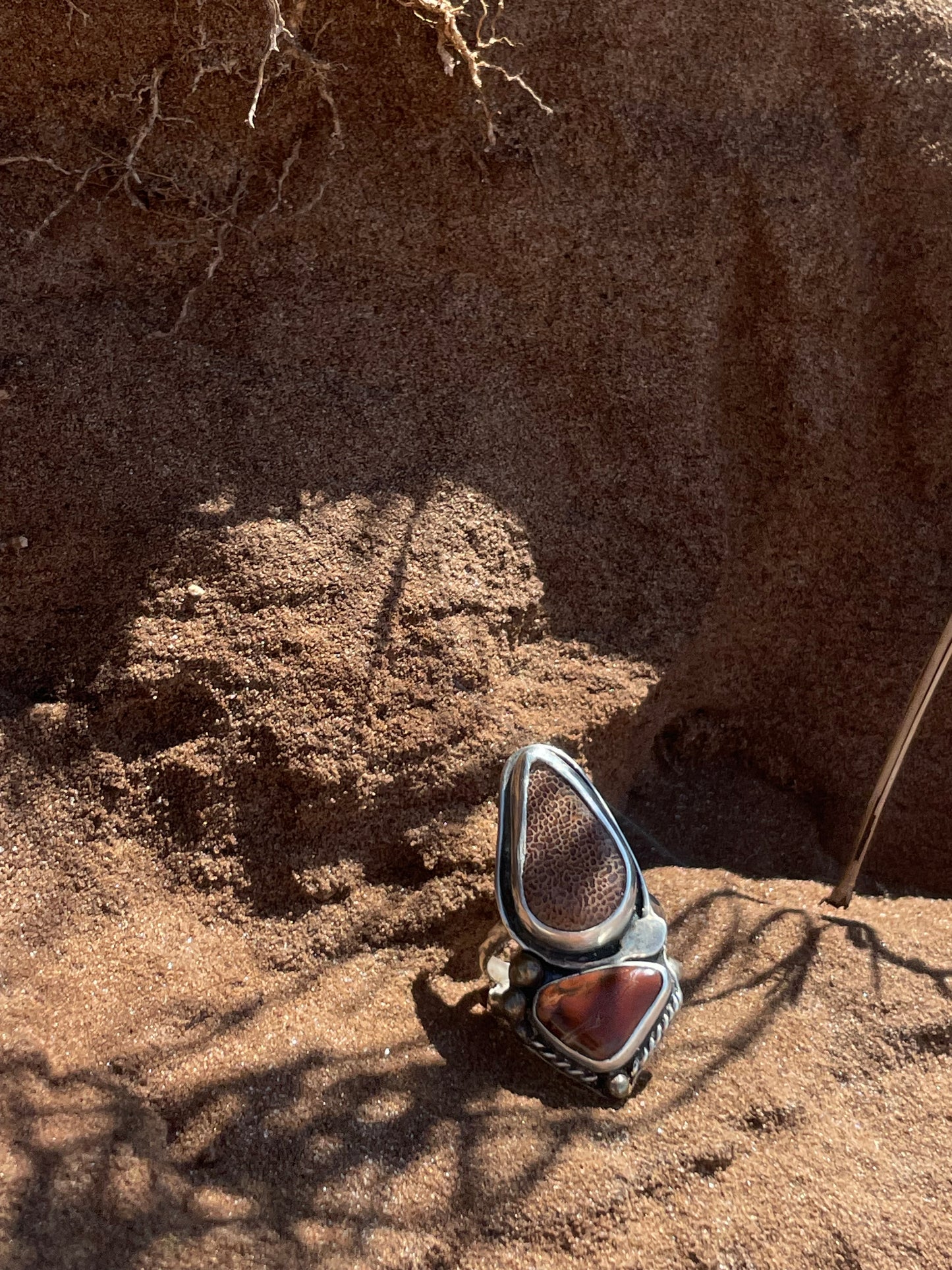 Red Serpent Ring Size 6.5