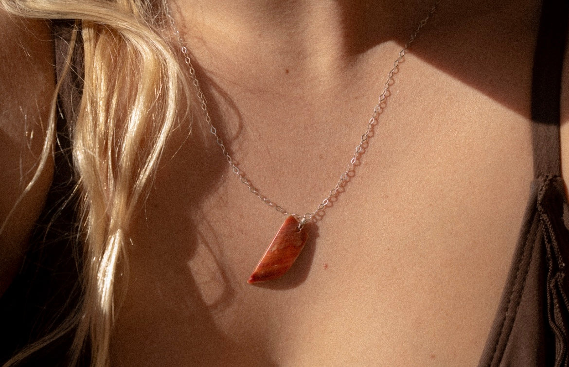 Red Abalone Necklace