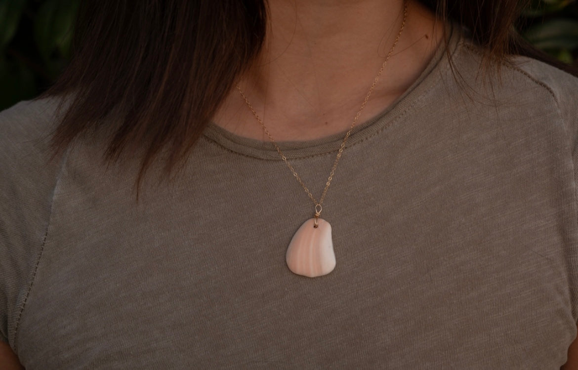 Gold Filled Shell Necklace