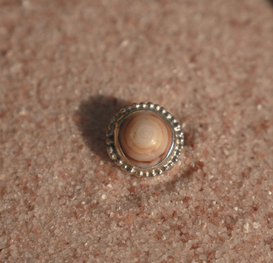 Puka Shell Ring Size 5.5