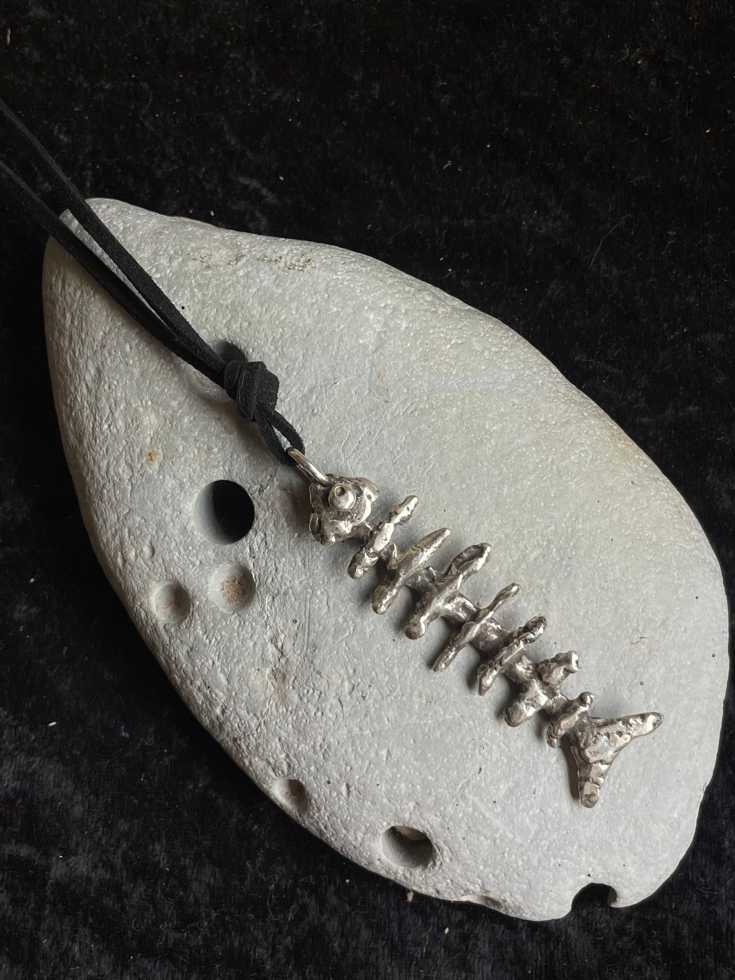Fish Skeleton Necklace