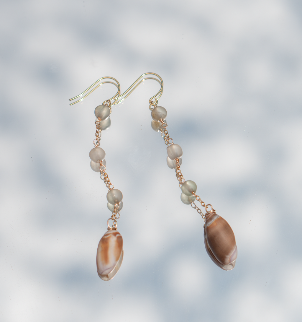 Sands Earrings - Fluorite